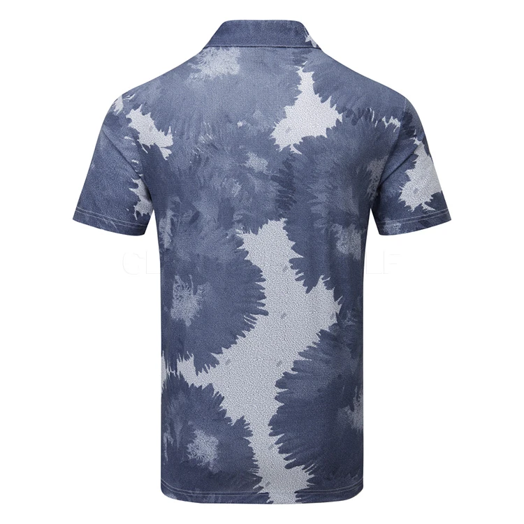 Adidas Flower Mesh Golf Polo Shirt 3 Adidas Flower Mesh Golf Polo Shirt - Image 3