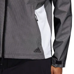 Adidas RAIN.RDY Waterproof Golf Jacket -ForeGear Shop Adidas AW20 RAIN.RDY Waterproof Jacket FR1407 Code WJADI073 Black Model 2