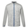Callaway Abstract Camo Print Mixed Media Golf Wind Jacket