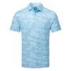 FootJoy Cloud Camo Lisle Golf Polo Shirt