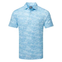 FootJoy Cloud Camo Lisle Golf Polo Shirt