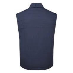 FootJoy FJ Hybrid Golf Wind Vest -ForeGear Shop FootJoy FootJoy AW22 FJ Hybrid Vest 88824 WTFOO074 Navy Back