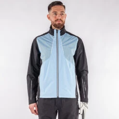 Galvin Green Albert Waterproof Golf Jacket 12 Galvin Green Albert Waterproof Golf Jacket -ForeGear Shop Galvin Green SS22 Albert Waterproof Jacket G130067 WJGAL430 Blue bell Black White Model 1