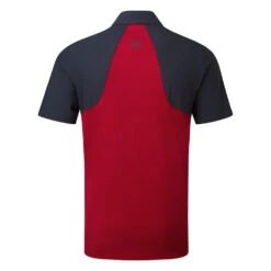Galvin Green Massimo Golf Polo Shirt 8 Galvin Green Massimo Golf Polo Shirt -ForeGear Shop Galvin Green SS22 Massimo Polo Shirt G127323 Code SHGAL557 M Red Navy Back