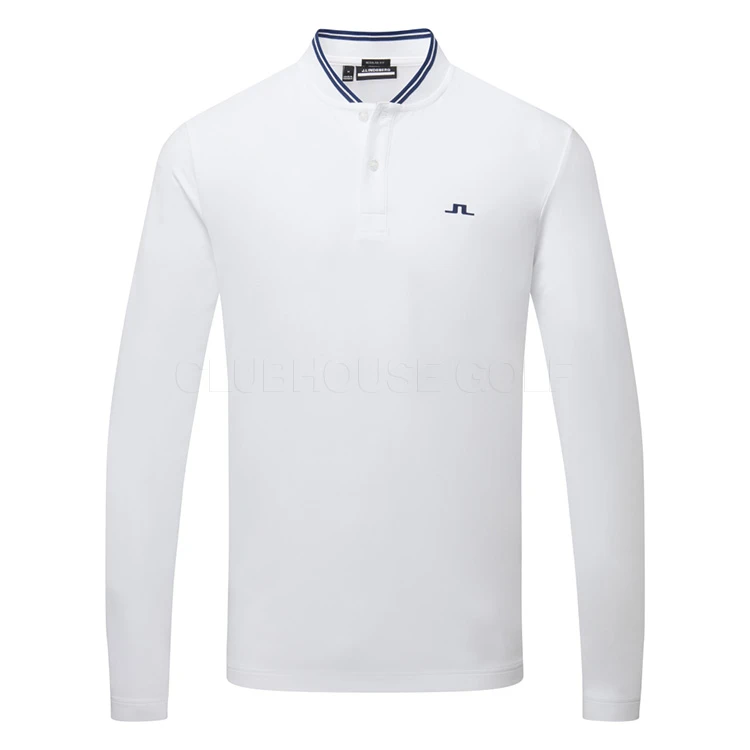 J.Lindeberg Tyson Long Sleeve Golf Polo Shirt 1 J.Lindeberg Tyson Long Sleeve Golf Polo Shirt