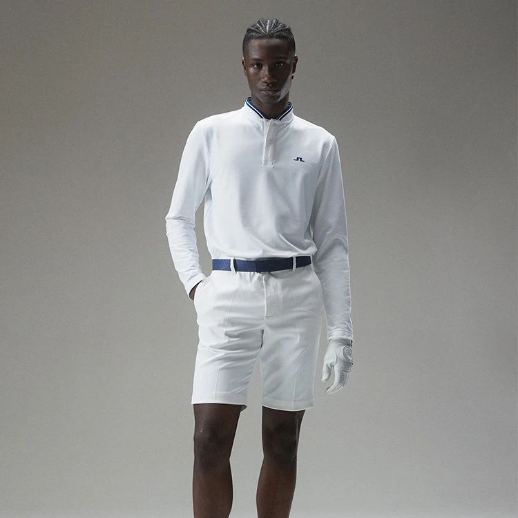 J.Lindeberg Tyson Long Sleeve Golf Polo Shirt 4 J.Lindeberg Tyson Long Sleeve Golf Polo Shirt - Image 4