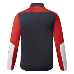 J.Lindeberg Castor Golf Wind Jacket 5 J.Lindeberg Castor Golf Wind Jacket -ForeGear Shop J.Lindeberg AMJS06693 6855 M Castor Mid Layer JL Navy WTLIN033 Back