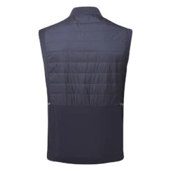 J.Lindeberg Kenny Hybrid Thermal Golf Wind Vest 5 J.Lindeberg Kenny Hybrid Thermal Golf Wind Vest -ForeGear Shop J.Lindeberg AMOW08166 6855 M Kenny Hybrid Vest JL Navy WTLIN038 Back