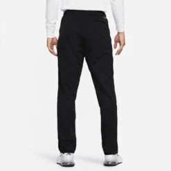 Nike Storm-FIT ADV Waterproof Golf Pants 10 Nike Storm-FIT ADV Waterproof Golf Pants -ForeGear Shop Nike AW22 Storm FIT ADV Waterproof Trousers Black White DN1951 010 WPNIK014 Model 2