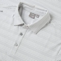 Ping Alexander Golf Polo Shirt 4 Ping Alexander Golf Polo Shirt -ForeGear Shop Ping SS22 Alexander Polo Shirt P03463 WG01 Code SHPIN309 M White Griffin Detail