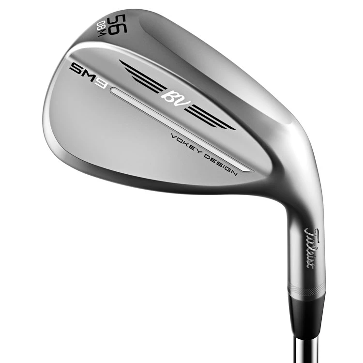 Titleist Vokey SM9 Brushed Steel Golf Wedge 6 Titleist Vokey SM9 Brushed Steel Golf Wedge - Image 6