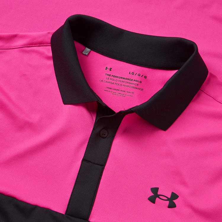 Under Armour Performance 3.0 Colour Block Golf Polo Shirt 2 Under Armour Performance 3.0 Colour Block Golf Polo Shirt - Image 2