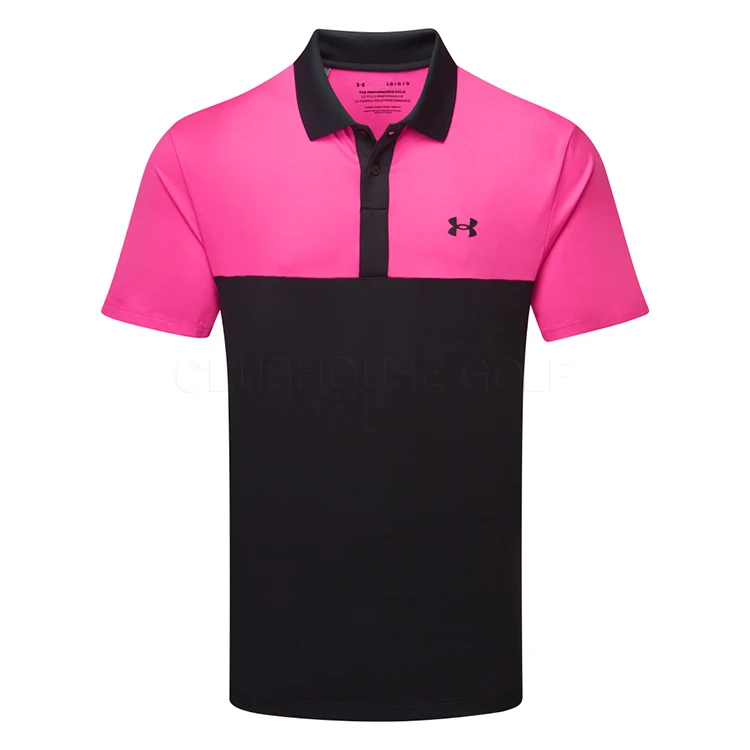 Under Armour Performance 3.0 Colour Block Golf Polo Shirt 1 Under Armour Performance 3.0 Colour Block Golf Polo Shirt
