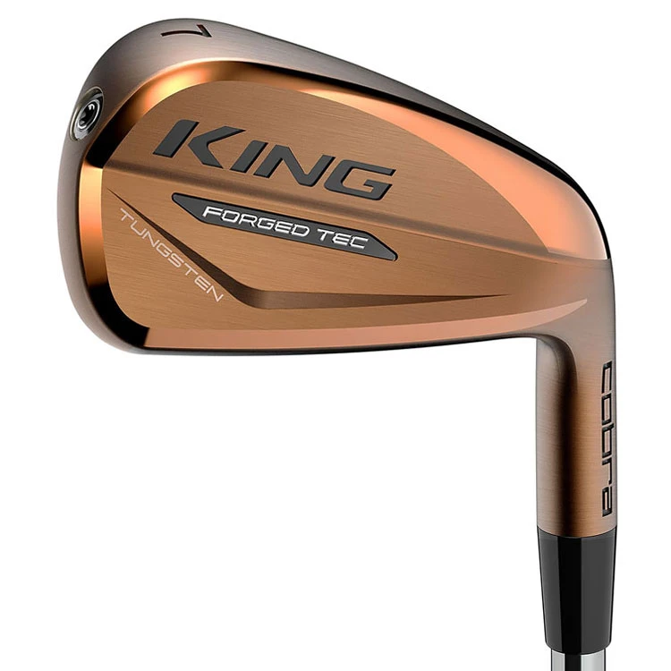 Cobra 2021 KING Forged TEC Copper Golf Irons 1 Cobra 2021 KING Forged TEC Copper Golf Irons