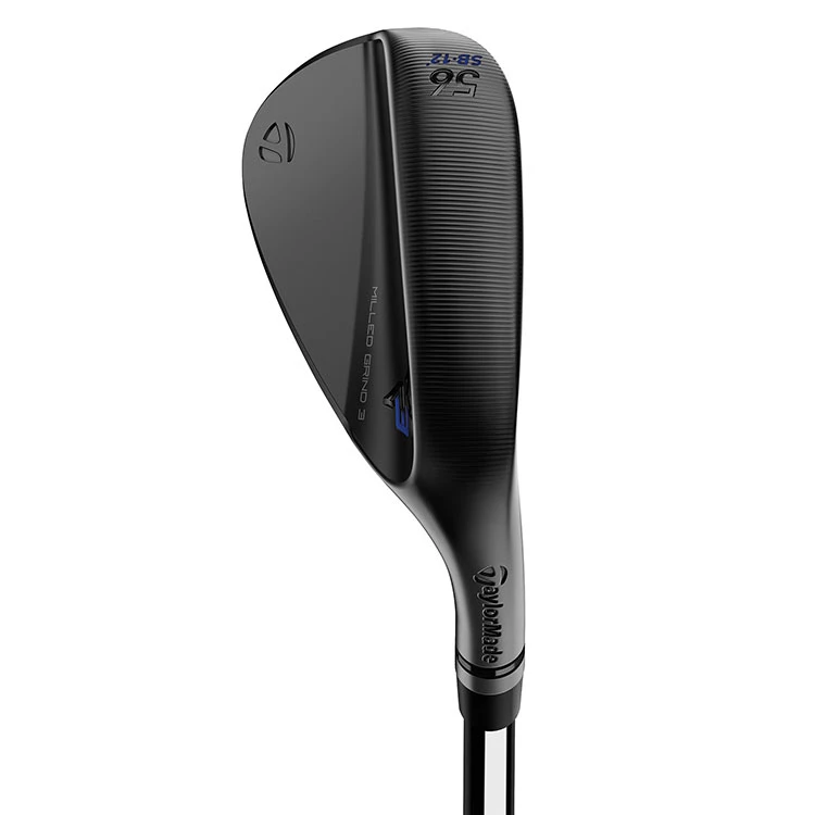 TaylorMade Milled Grind 3 Black Satin Golf Wedge 4 TaylorMade Milled Grind 3 Black Satin Golf Wedge - Image 4
